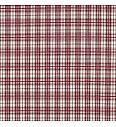 Pamučna tkanina Karo | yarn dyed | bordo | 100%CO
