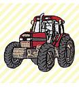 Prišivak Mali crveni traktor