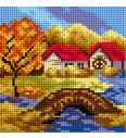 Goblen Pejzaž u jesen | 15x15cm