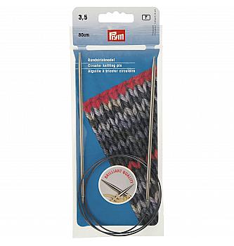 Metalne kružne igle za pletenje | 3,5mm x 80cm