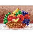 Goblen Košara s voćem | 18x24 cm