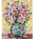 Goblen Ružičaste ruže u vazi | 24x30 cm