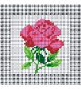 Goblen Ruže | 15x15cm