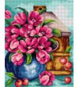 Goblen Vaza s cvijećem | 24x30cm