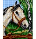 Goblen Konj uz brezu | 18x24 cm