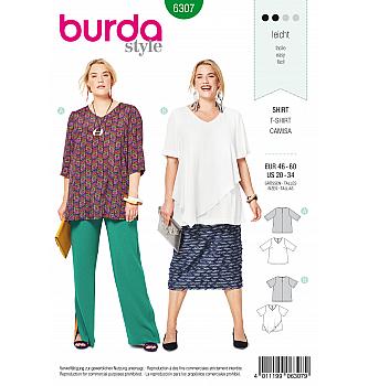 Kroj Bluza s kratkimi rokavi in V izrezom