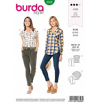 Kroj Bluza z ovratnikom ali brez
