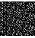 Patchwork blago Freckle black | 110cm