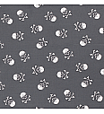 Poplin Velike lobanje | siva | 100%CO
