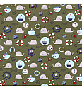 Poplin Plovba | zelena | 100%CO