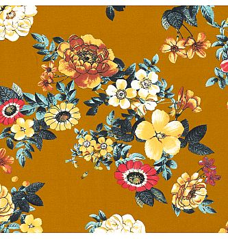 Jersey Romantično | oker | 95%CO / 5%EL