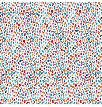 Jersey Pisane packe | bela | digitalni tisk | 95%CO / 5%EL