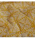 Batist batik Geometrijski | oker | 100%CO