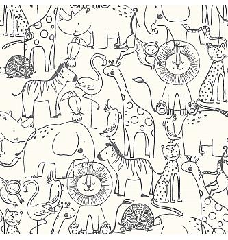 Jersey Živalski vrt | krem |  95%CO / 5%EL