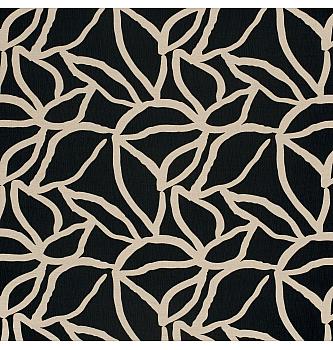 Viskozna tkanina Abstraktne rože | bež | 86%VI / 14%PA