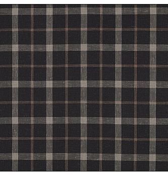Viskoza z lanom Yarn dyed | Karo | siva/rjava | 70%VI / 30%LI