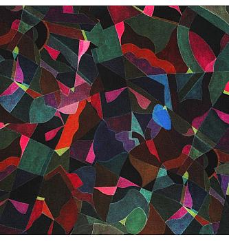 Viskozna tkanina Kalejdoskop | multicolor | digitalni tisk | 100%VI