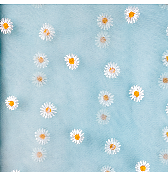 Til Vezene marjetice | svetlomodra | 100%PA