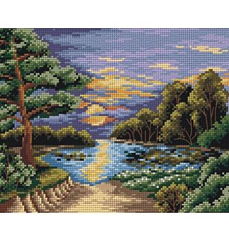 Gobelin Sončni zahod | 24x30cm