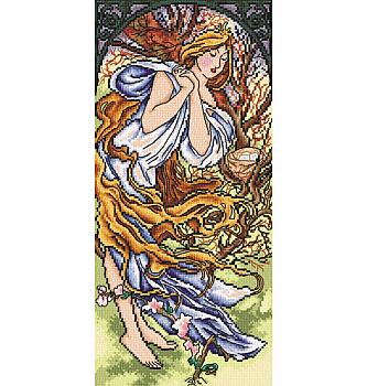 Gobelin Pomlad | Alphonse Mucha | 30x40cm