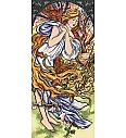 Gobelin Pomlad | Alphonse Mucha | 30x40cm