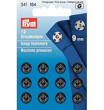 Prišivni pritiskači | 9mm | črni