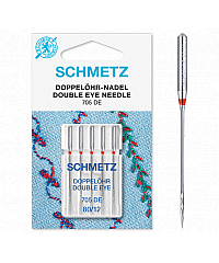 SCHMETZ Strojne igle SCHMETZ z dvojnim ušesom | 80 | 5 kos 707967