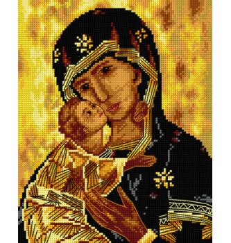 Gobelin Marija z Jezusom | 24x30cm