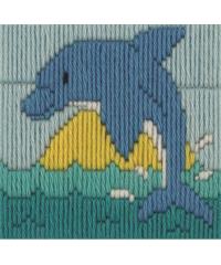 ANCHOR Gobelin set Delfin | 10x10cm 3690000-30018