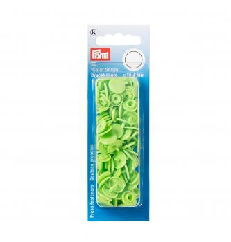 Plastični pritiskači | 12,4mm | 30kos | zeleni