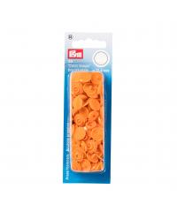 PRYM Plastični pritiskači | 12,4mm | 30kos | oranžni 393140