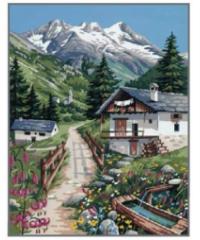 ROYAL PARIS Gobelin Alpska pokrajina | 47,5x30cm 9880132-00074