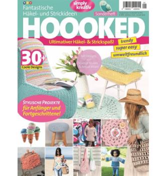 Kvačkanje in pletenje - revija Hoooked v nemškem jeziku