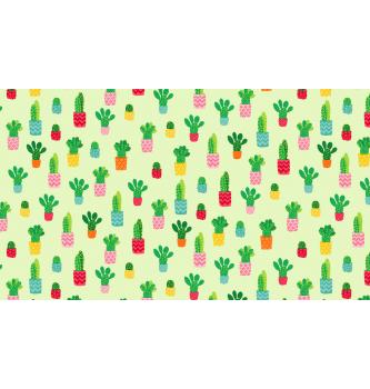 Patchwork blago Cactus green | 110cm