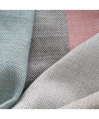 Jacquard Žakard Chevron | turkizna | 56%PL / 29%CO / 15%LI 0371.P121