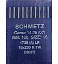 Industrijske igle SCHMETZ | za usnje 1738(A) LR | 100 | 10 kom
