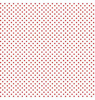 Patchwork blago Red on white | 110cm