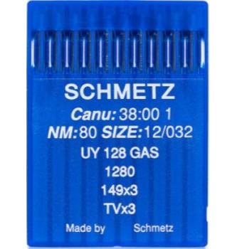 Industrijske igle SCHMETZ | UY 128 GAS | 80 | 10 kom