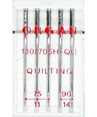 ORGAN Quilting igle ORGAN H-QU | 75/3 + 90/2 | 5 kom H-QU