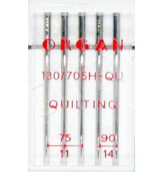 Quilting igle ORGAN H-QU | 75/3 + 90/2 | 5 kom