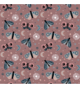 Jersey Sanjski metulji | stara roza | 95%CO / 5%EL