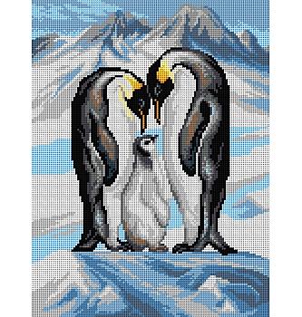 Gobelin Pingvini | 30x40cm