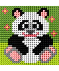 ORCHIDEA Gobelin set Panda | 10,5x10,5cm 9646