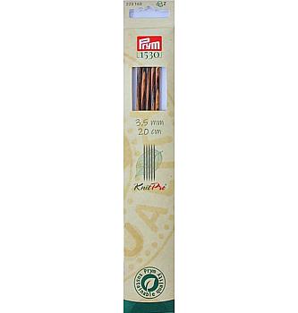 Pletilke kratke Natural | 20cm | 3,5mm