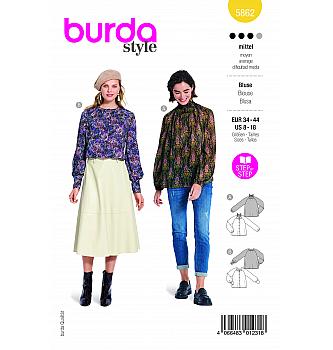 Kroj Romantična bluza z raglan rokavi