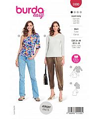 BURDA Kroj Majica in top z razkritimi rameni 5900