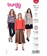 BURDA Kroj Bluza z V izrezom 5924