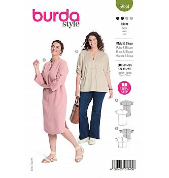 Kroj Obleka in bluza z rokavi nastavljive dolžine
