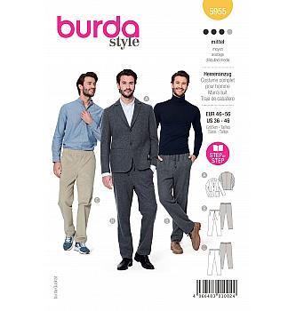 Kroj Klasični moški suknjič in športno elegantne hlače