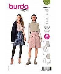 BURDA Kroj Krilo s prednjim zapenjanjem 5991